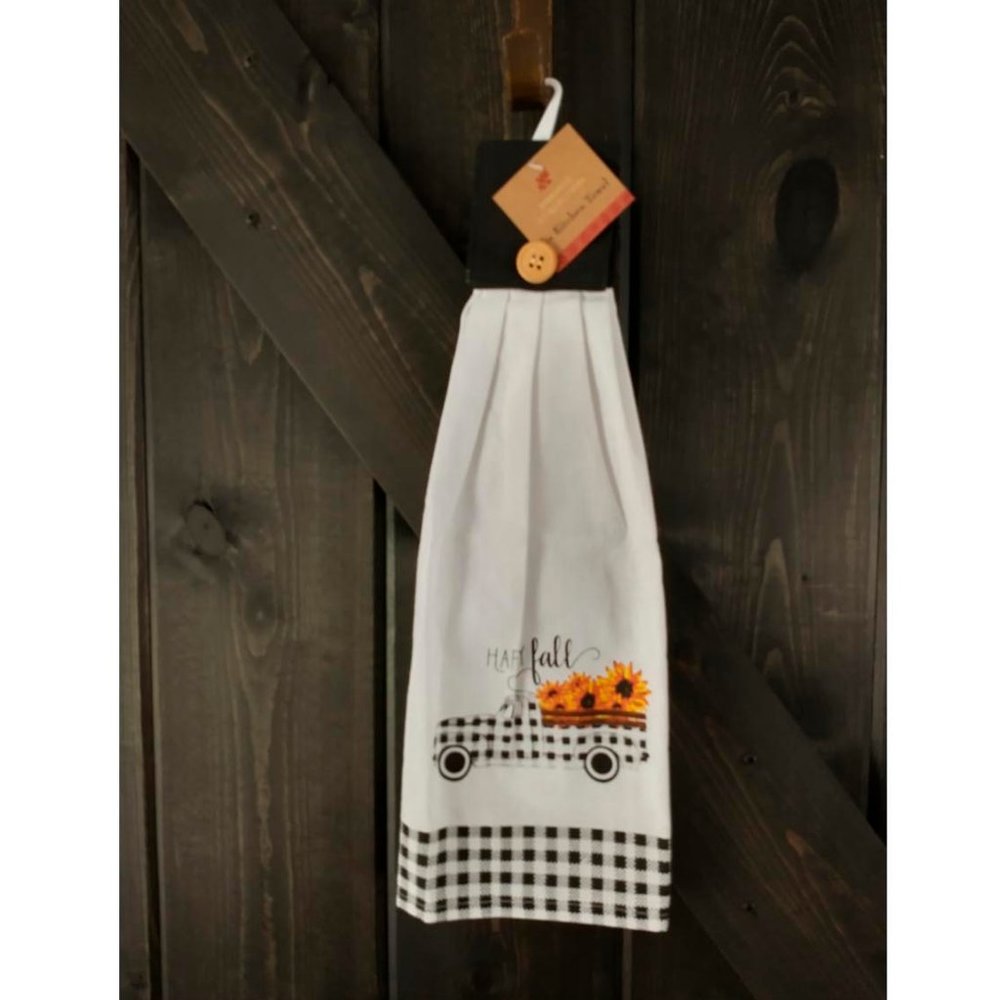 🍂 Harvest Collection Happy Fall Kitchen Dishtowel